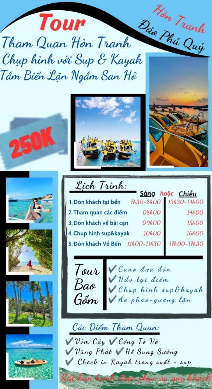 Huong Duong Hotel Dao Phu Quy Zewnętrze zdjęcie
